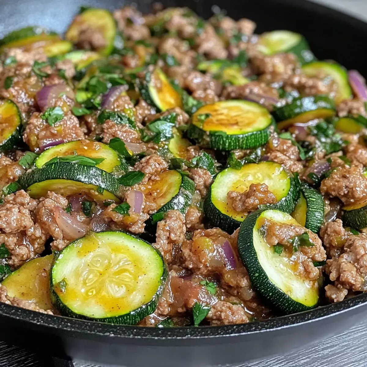Delicious Ground Turkey and Zucchini Skillet in Just 30 Minutes 5 Ground Turkey and Zucchini Skillet