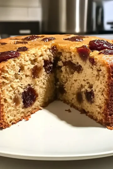 Date and Honey Butter Cake