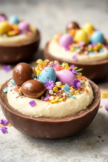 Easter Egg Cheesecake