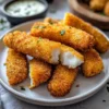 Keto Air Fryer Fish Sticks