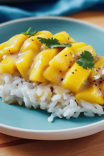Tropical Mango Coconut Rice Recipe