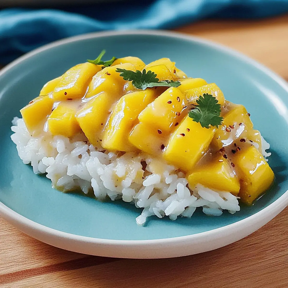 Tropical Mango Coconut Rice Recipe