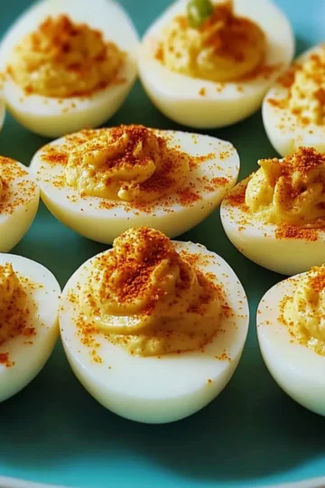 Nashville Hot Deviled Eggs