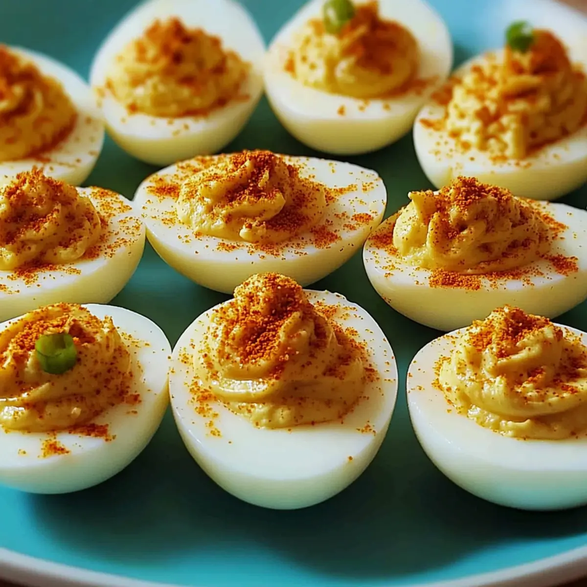Nashville Hot Deviled Eggs