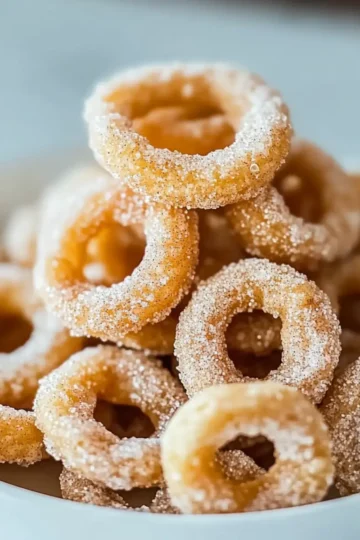 Mini Doughnut Hot Buttered Cheerios