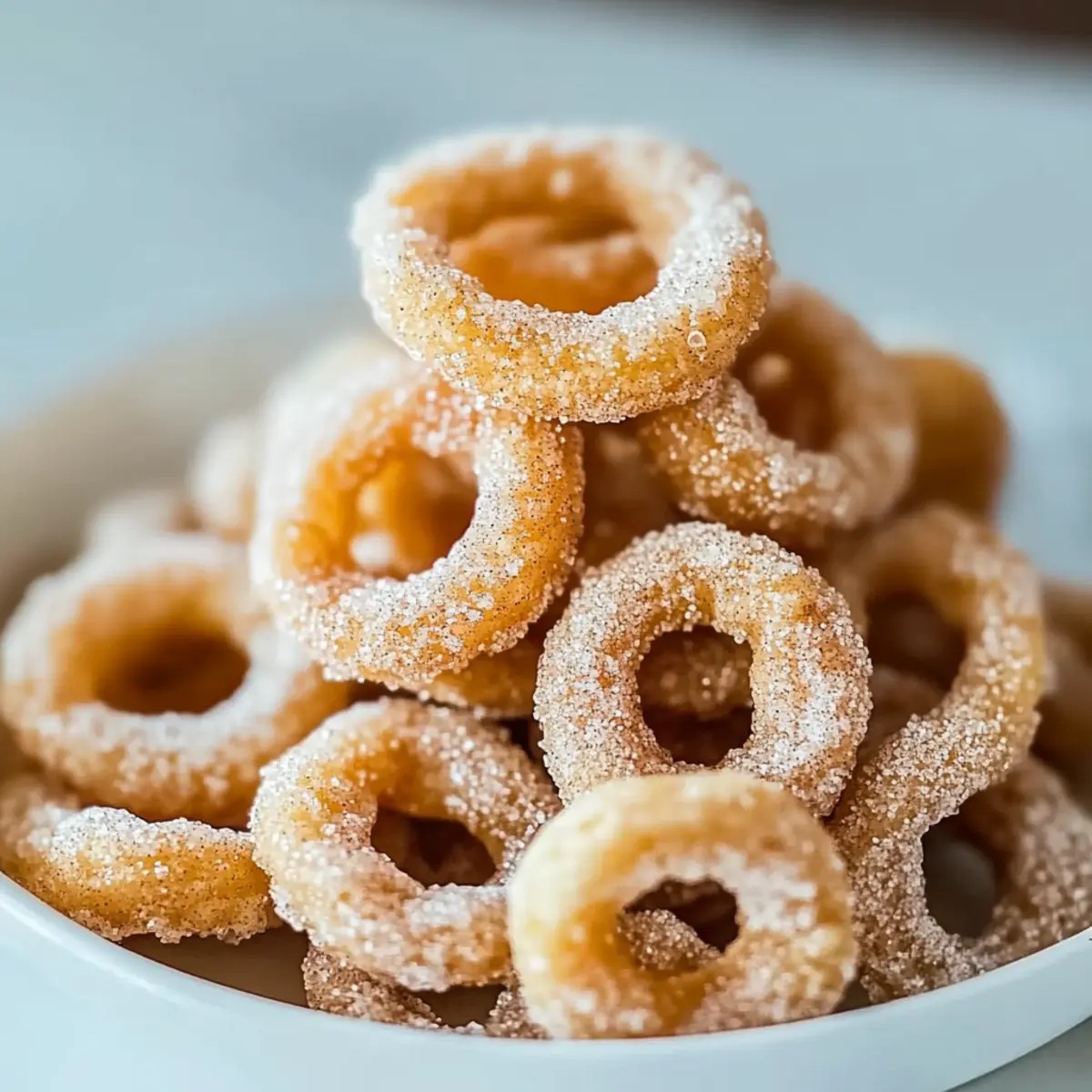 Mini Doughnut Hot Buttered Cheerios