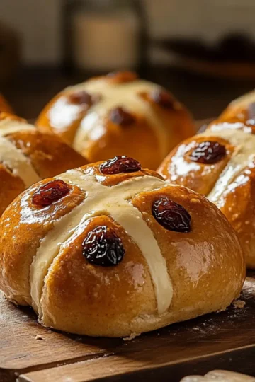 Easy Hot Cross Buns