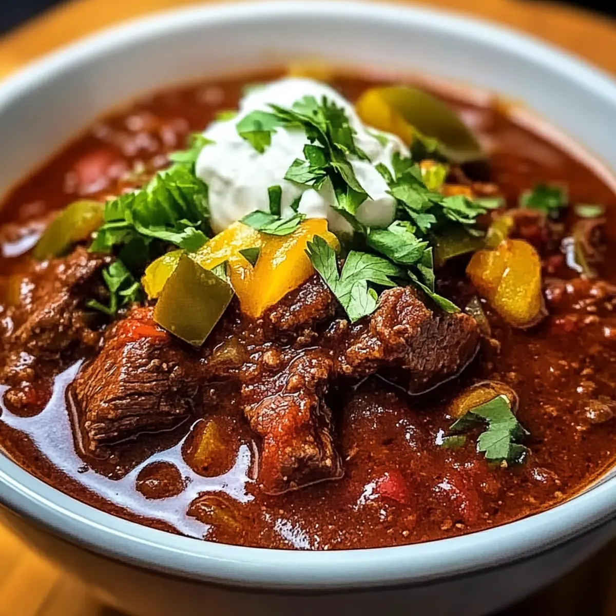 Crock Pot Beef Chuck Chili