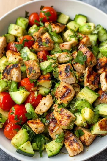 Avocado Chicken Salad Recipe