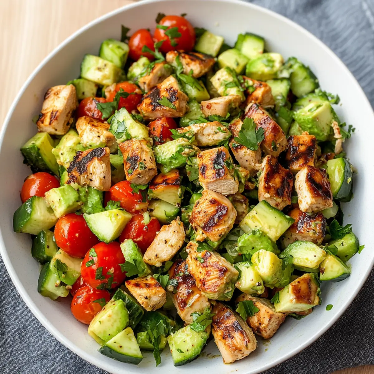 Avocado Chicken Salad Recipe