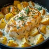 Cod & Potatoes in Rosemary Cream Sauce
