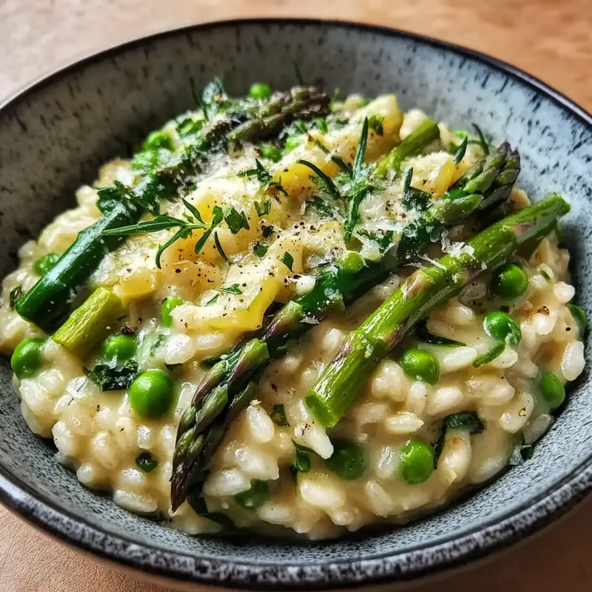 Creamy Spring Vegetable Risotto