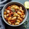 Butter Beans with Tomato and Chorizo
