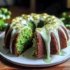St. Patrick’s Green Mini Bundt Cakes