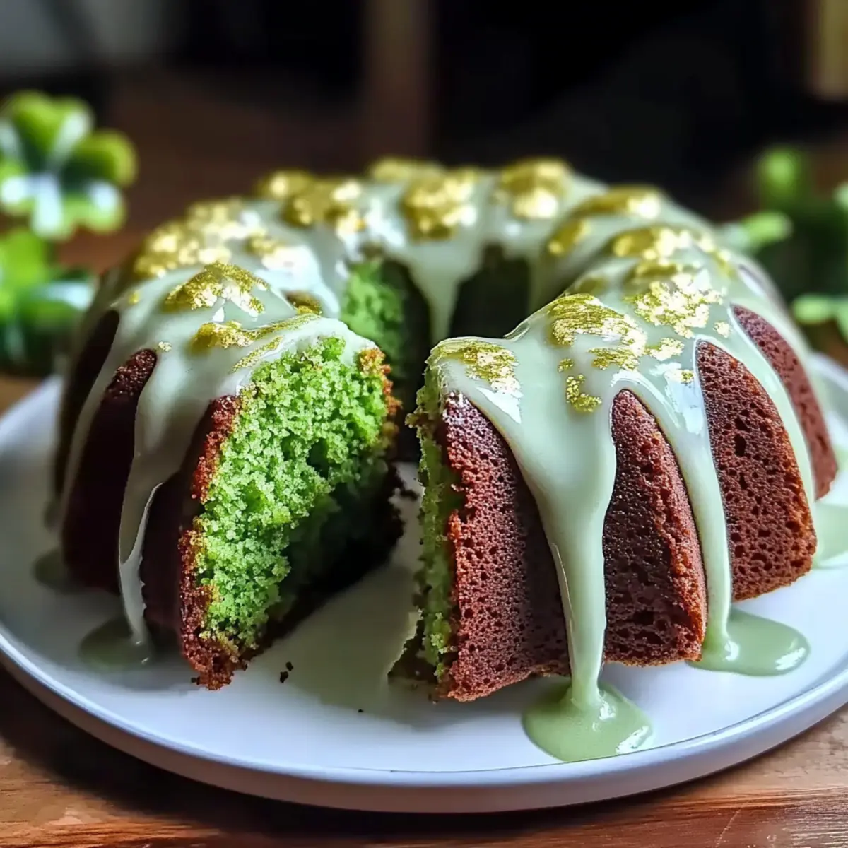 Delightful St. Patrick’s Green Mini Bundt Cakes to Savor 5 St. Patrick’s Green Mini Bundt Cakes