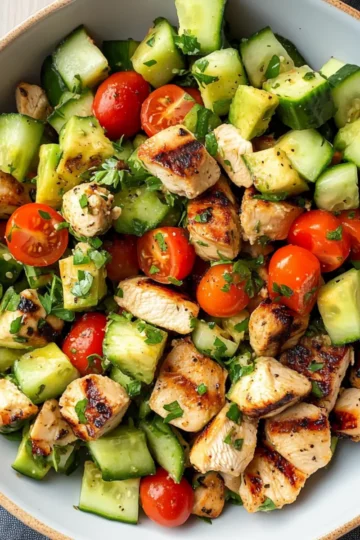 Avocado Chicken Salad Recipe