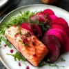 Beetroot Cured Salmon