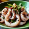 Squid with Shrimp Paste and Black Pepper