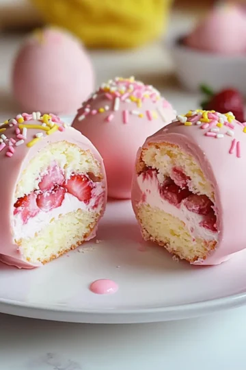 Strawberry Shortcake Easter Egg Bombs