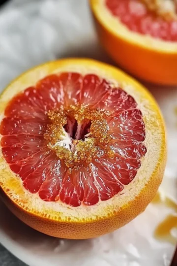Caramelized Brown Sugar Grapefruit