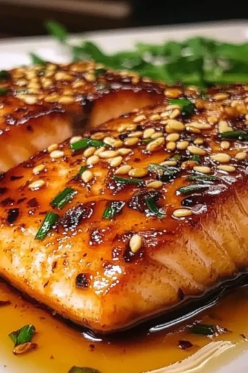 Honey-Garlic Glazed Salmon