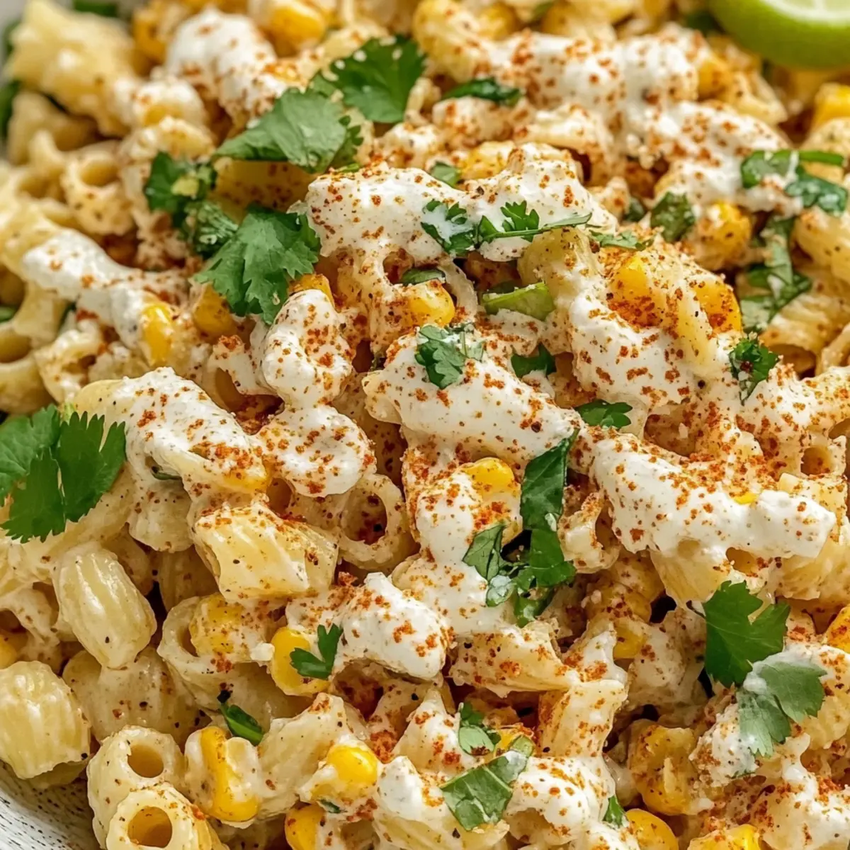 Elote Pasta Salad