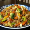 Ground Beef & Vegetable Stir-Fry
