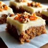 Carrot Cake Bars with Cream Cheese Frosting