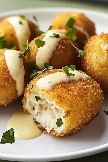 Savory Caesar Salad Croquettes