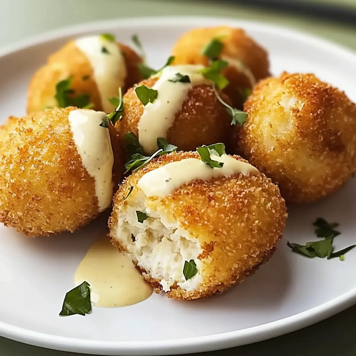 Savory Caesar Salad Croquettes