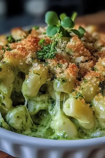 St. Patrick’s Green Mac & Cheese
