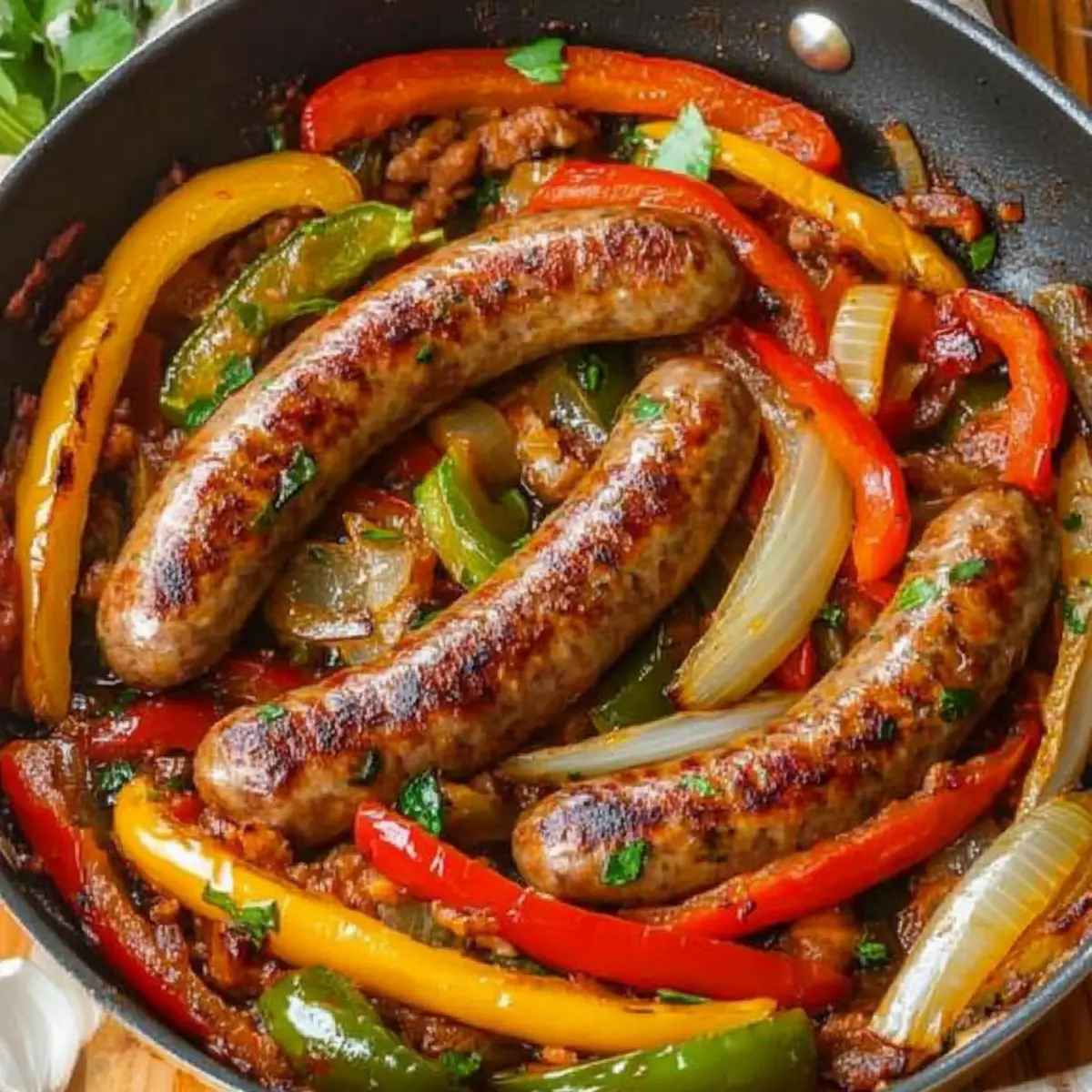 Savor Sausage and Peppers: A One-Skillet Wonder Meal 2 6a063ba9 eb76 48f3 98f5 1b8c622985d7 2 qdcr5g