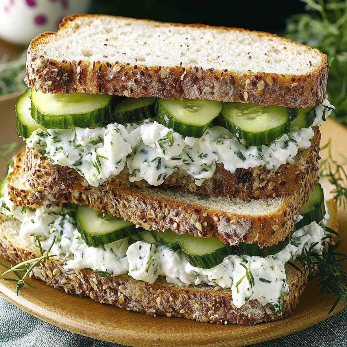 Cucumber Sandwiches: Refreshing Twist for Light Summer Lunches 21 Cucumber Sandwiches
