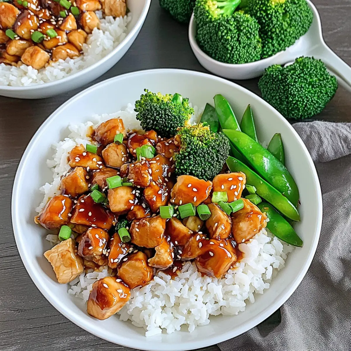 Savory Teriyaki Chicken Bowls with Homemade Sauce Bliss 2 b38bacb0 aca8 44fd 9bea