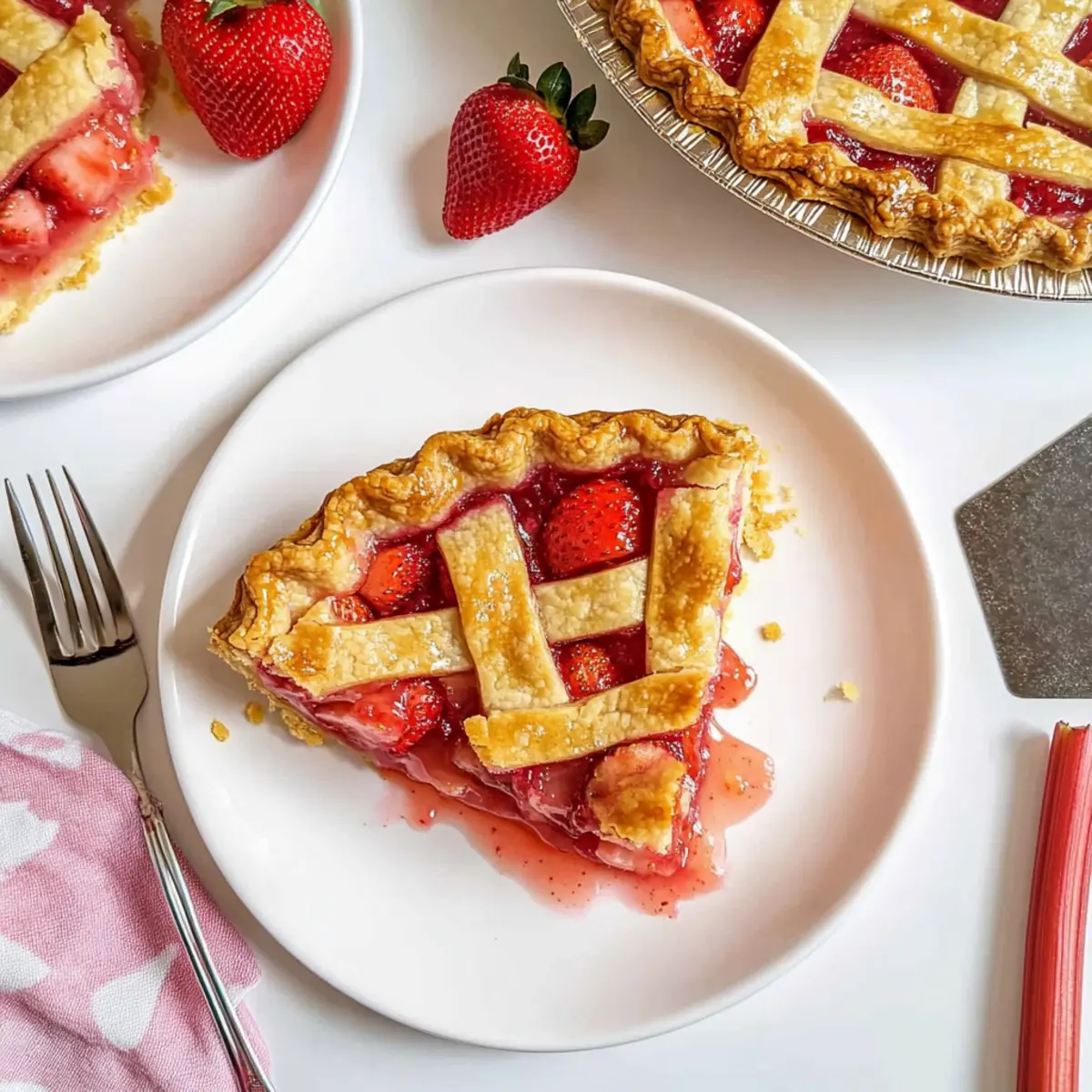 Strawberry Rhubarb Pie