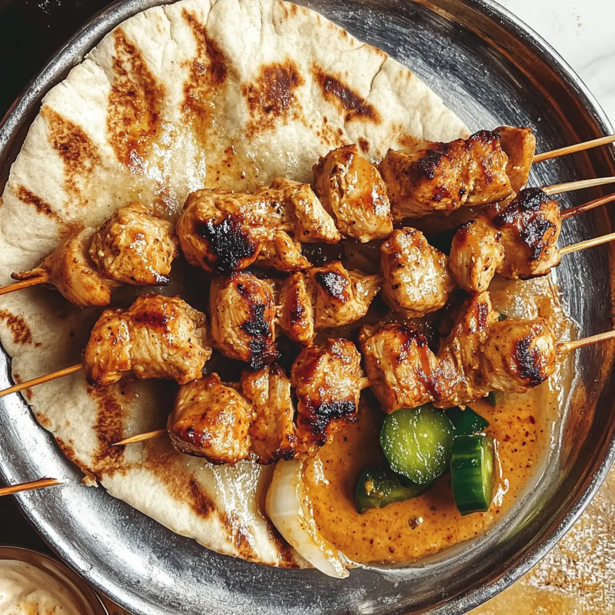 Grilled Chicken Skewers