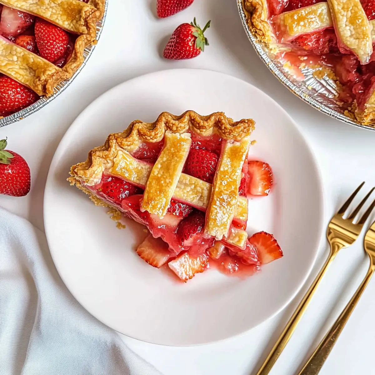 Strawberry Rhubarb Pie