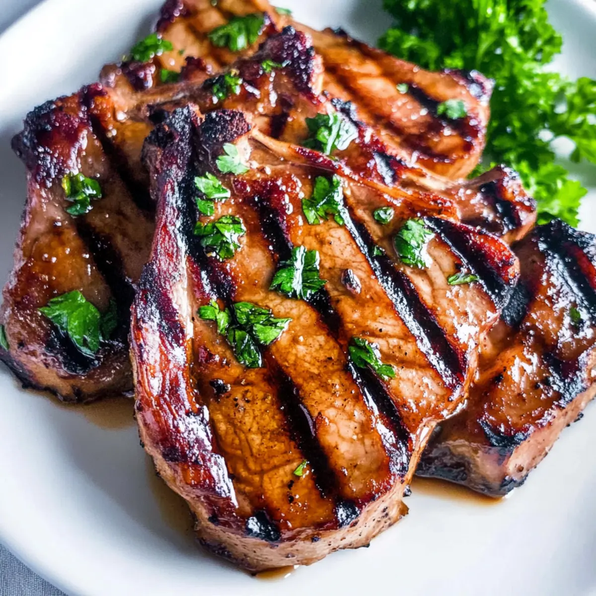 Grilled Pork Chops