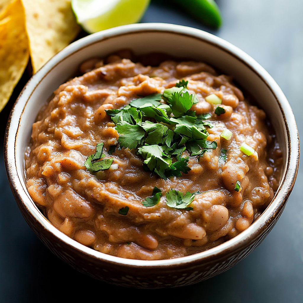 Refried Beans Simple Homemade Recipe