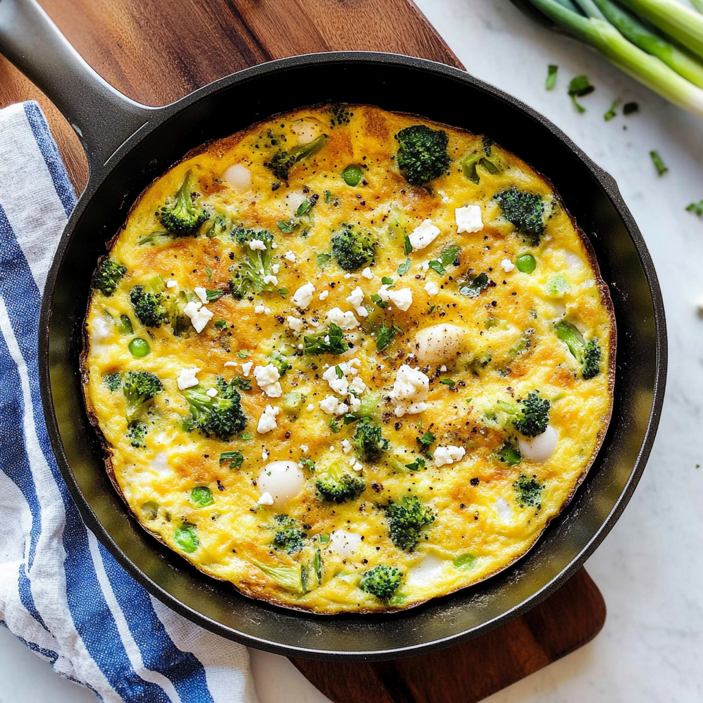 Frittata Easy Fluffy Veggie Breakfast