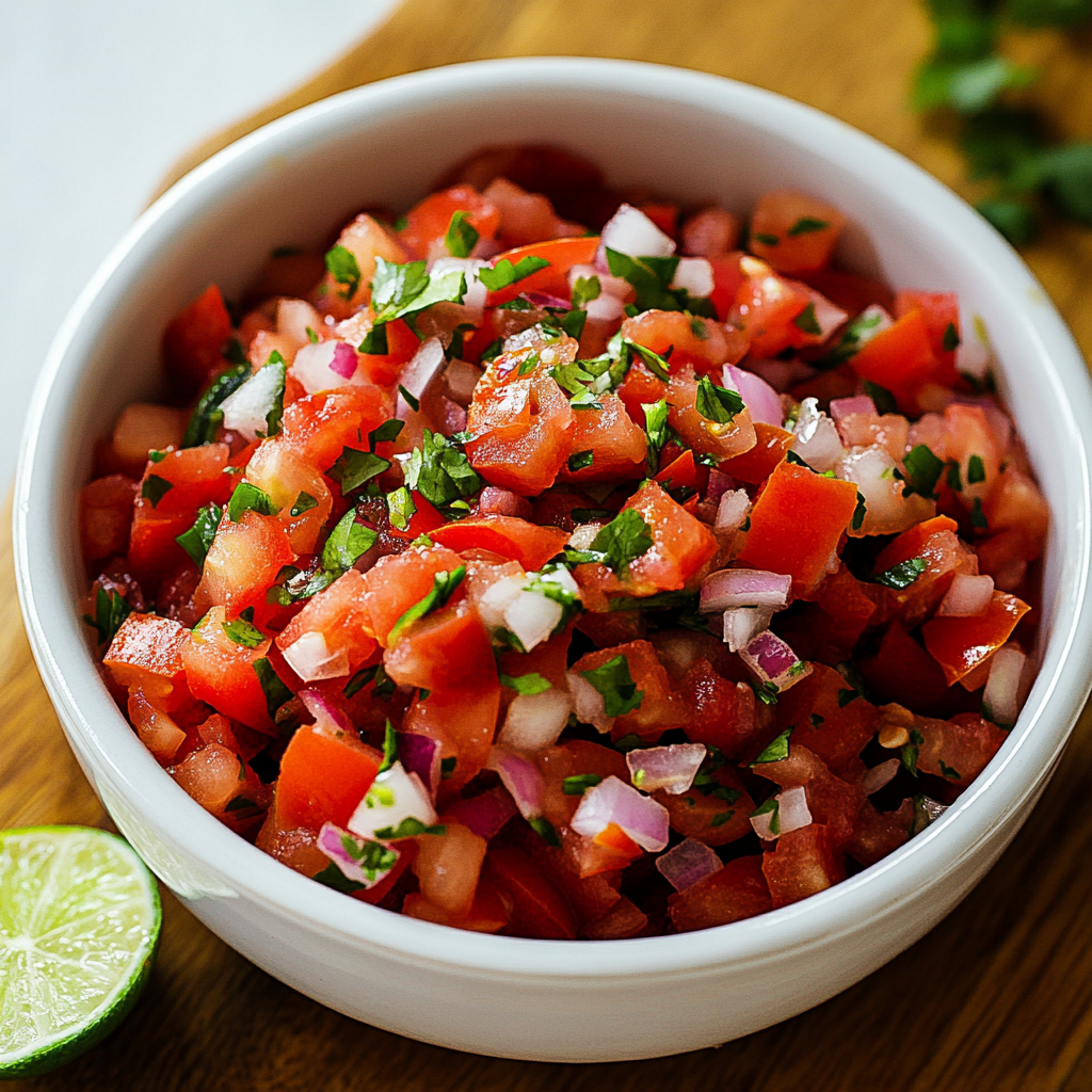 Pico de Gallo Fresh Tomato Salsa for Quick Summer Meals