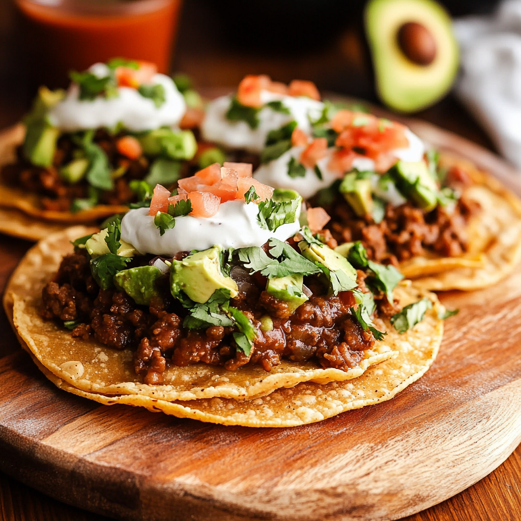 Tostadas Recipe Crispy Mexican Tostada Delight Easy Homemade