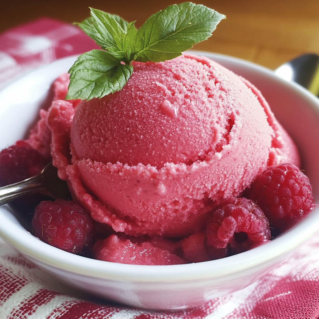Raspberry Sorbet Recipe for Refreshing Summer Desserts