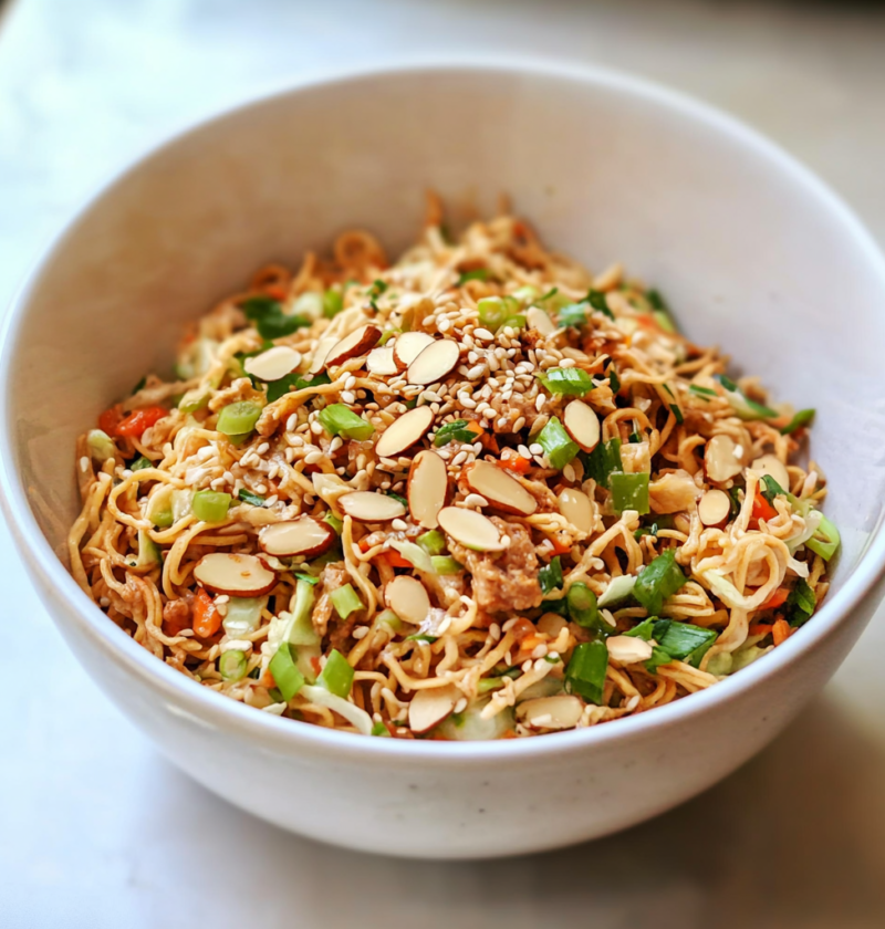 Asian Slaw Recipe with Crunchy Ramen Noodles 3 Asian Slaw Recipe with Crunchy Ramen Noodles