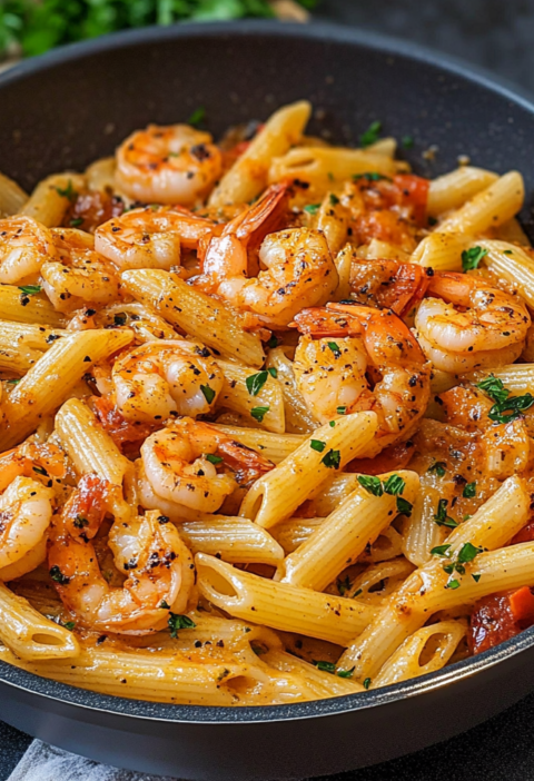 Cajun Shrimp Pasta Creamy and Spicy Dinner