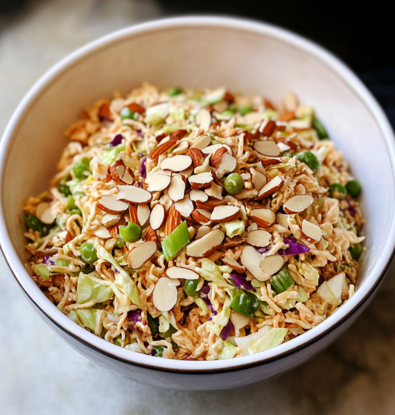 Crispy Asian Slaw Recipe with Ramen Noodles 1 Crispy Asian Slaw Recipe with Ramen Noodles