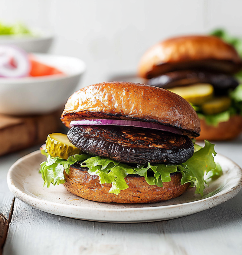 Portobello Mushroom Burgers Perfect For Summer Grilling 1 Portobello Mushroom Burgers Perfect For Summer Grilling