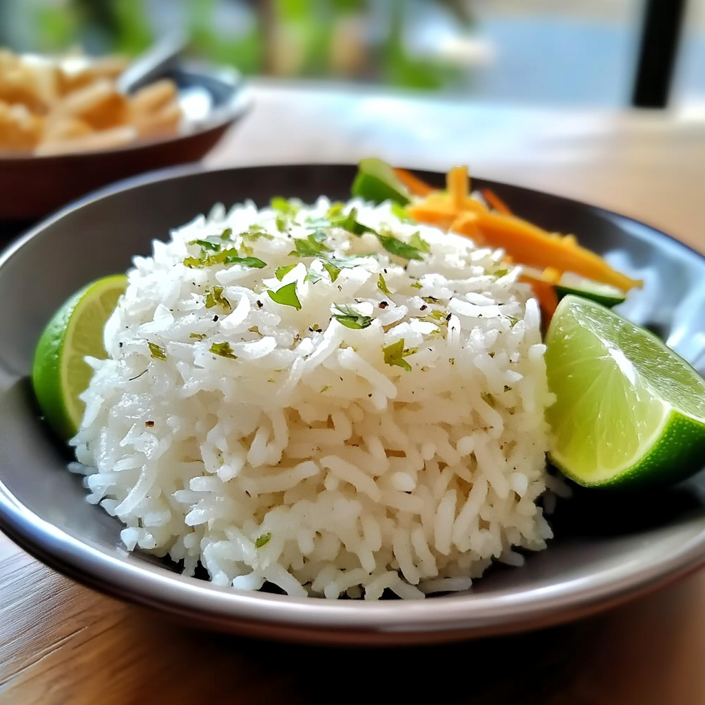 Coconut Lime Rice Recipe For Easy Side Dish 2 Coconut Lime Rice Recipe For Easy Side Dish