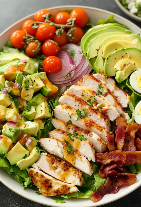 Classic Cobb Salad Recipe: Crispy Chicken and Avocado