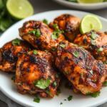 Chicken Satay with Creamy Peanut Sauce Recipe